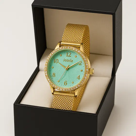 Relógio Vip de Quartzo Feminino Com Mostrador Digital e Pulseira De Liga Casual Inoxidável Elegante