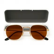Óculos de Sol Hexagonal Feminino Proteção Uv400 Clássico
