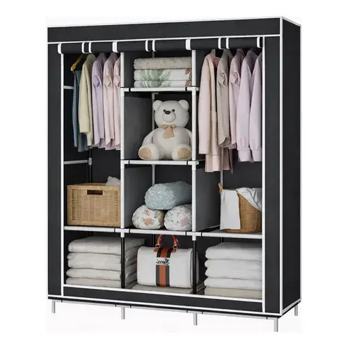 Armário Guarda Roupa Organizador Dobrável Desmontável