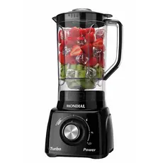 Liquidificador Mondial L-99 Turbo Power 550W 2 Velocidades + Pulsar