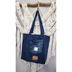 Brechó e Upcycling, bolsa jeans, bolsa ombro, pinterest,  jeans reaproveitável, artesanato.