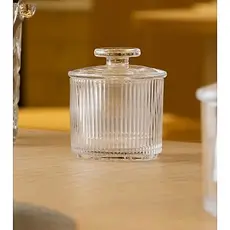 Manteigueira Francesa Lines 8,5cm x 10cm x 8,5cm Cristal - Wolff