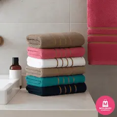 Kit 5 Toalhas de Rosto Felpudas Banheiro 45x70cm 100% Algodão