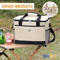 Bolsa Térmica Com Alça Lanche Bebida Lancheira Portátil Trabalho Grande Capacidade Tamanhos Differentes BS-05