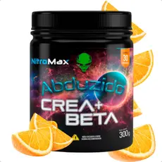 Creatina + Beta-alanina pote 300gr sabor Laranja - Nitromax