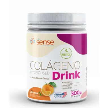 Life Sense Colágeno Drink + Ácido Hialurônico 300g