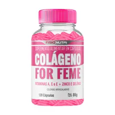 Colágeno For Femme 120 capsulas Fisionutri