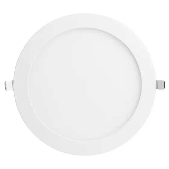 Luminaria Plafon Embutir Led Painel Redondo Branco Frio 6500k 18w