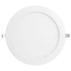 Luminaria Plafon Embutir Led Painel Redondo Branco Frio 6500k 18w