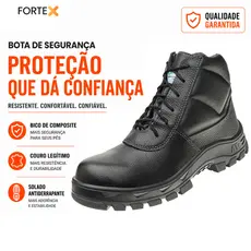 Bota de Segurança Marluvas 50b29 Biqueira Composite CA42374