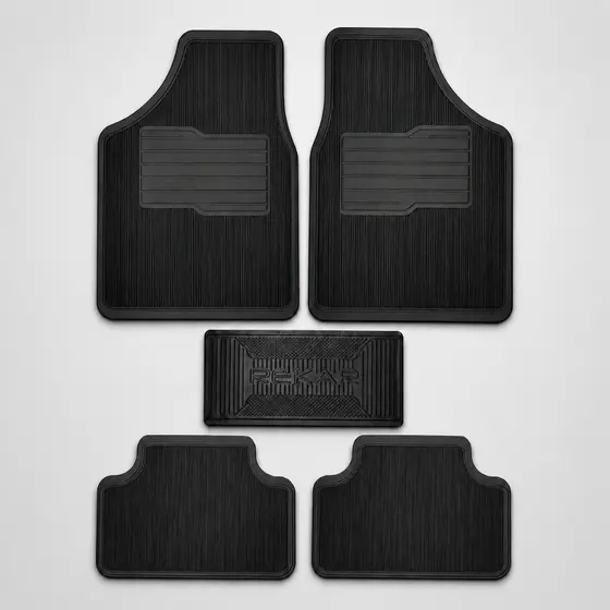 Jogo Tapete Automotivo Reforçado Premium Borracha Antiderrapante Universal