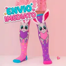 Meia Maluca Infantil Divertida e Colorida