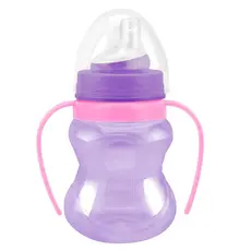 Copo de Treinamento com Relevo Alça e Bico de Silicone 240ml