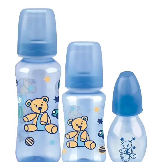 Kit Mamadeira Petita Bico de Silicone 240 ml 140 ml 60 ml