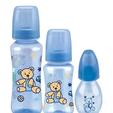 Kit Mamadeira Petita Bico de Silicone 240 ml 140 ml 60 ml