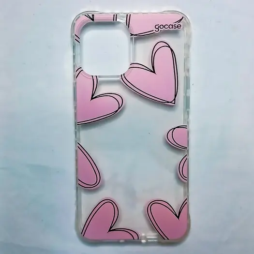 Capa iPhone Coração Rosa Gocase