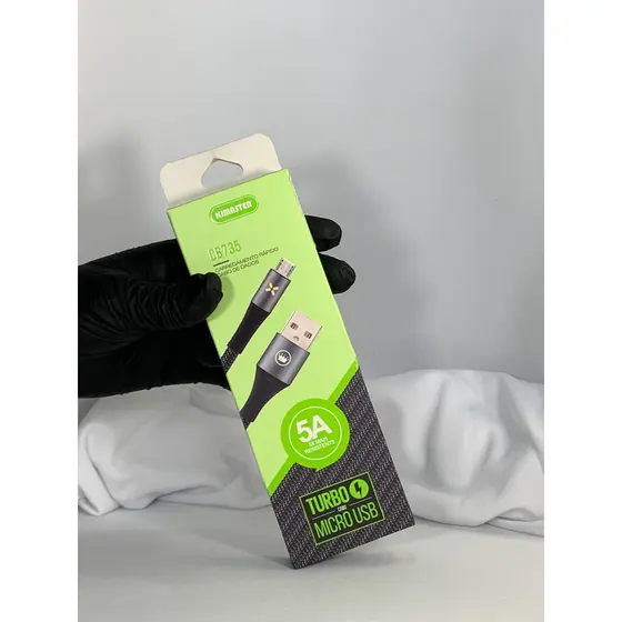 Cabo Kimaster CB735 V8 Micro USB 5A 1 Metro Carregamento Rápido QC