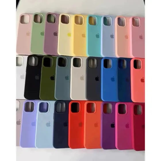 Capinha Case Silicone Aveludada Premium Para iPhone 13 Pro Max