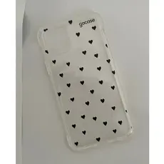 Capa iPhone Coração preto Gocase