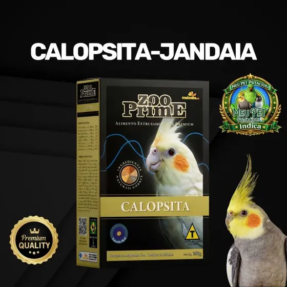 Ração para Calopsita- Extrusada Zoo Prime 300g