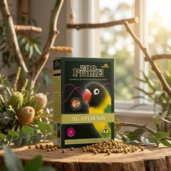 Ração para agapornis - Extrusada zoo prime 300g