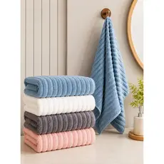 Toalha Microfibra de Rosto 35x75cm Macia Alta Absorção Praia Piscina Academia ENVIO IMEDIATO