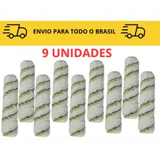 Rolo para pintura Antigota Kit completo 23CM com ou sem cabo