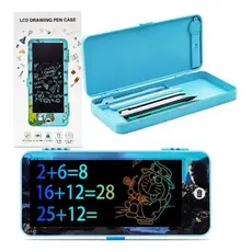 Estojo Escolar Com Prancha Lcd Kit Material Escolar