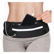 Bolsa Pochete Unissex Esportiva Sem Volume Compacta Leve impermeável porta celular porta garrafa