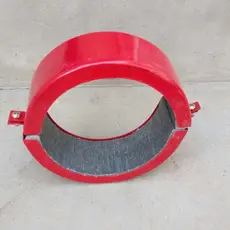 Anel Retardante de Chamas para Tubo de Drenagem 110, Tipo de Inserção Direta, Fácil de Instalar, Anel de Vedação Retarda