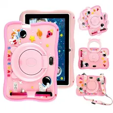 Tablet Kids Educativo 7 Polegadas Wi-Fi Bluetooth Android Capa Anti-queda Presente Criança
