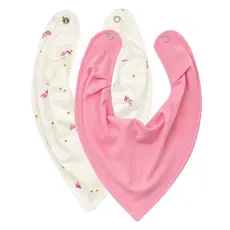 Kit com 2 Babadores Impermeáveis Bandana para Bebê - 100% Algodão, Reutilizáveis e Laváveis