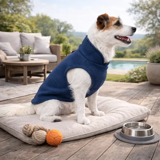 Roupa Roupinha Soft Para Cachorro Pet Pequeno Porte a Grande Porte, Azul