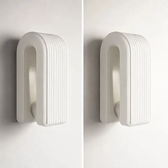 Kit Cabides Com Travamento Automático e Moderno Para Toalhas e Roupas Cozinha e Banheiro Adesivo Facil Sem Sujeira