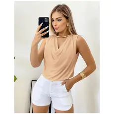 Regata Feminina Gola Boba Tendência Verão