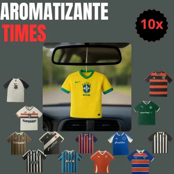 KIT 10 Unidade Aromatizantes Cheirinho Para Carro ORIGINAL
