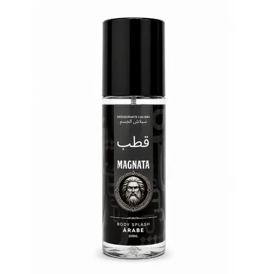 Body Splash Árabe Masculino Magnata Ótima Fixação 200ml