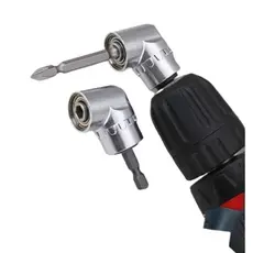 Adaptador para Parafusadeira Encaixe 1/4 Angular Magnético Profissional