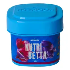 Ração Para Betta Nutribetta 12g - Nutricon Cores Mais Vivas