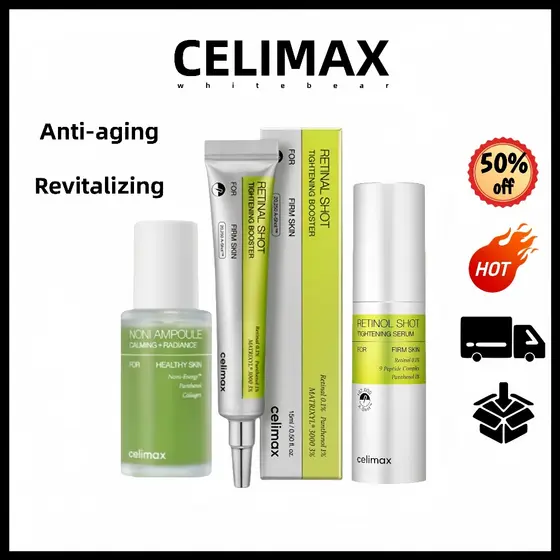 5.5celimax O VITA-A Recional | Creme Facial Essência Líquida Ampola Noni Energy-15ml/30ml/50ml Calmante + Radiante