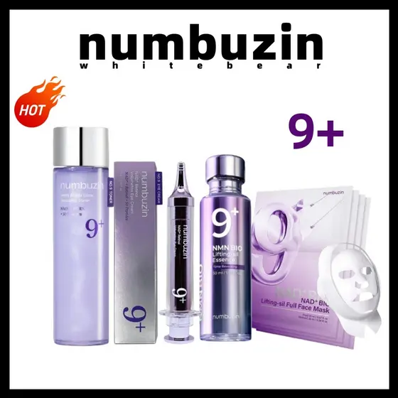 5.5 [numbuzin] No . 9 NAD + Coleção Revitalizante Juvenil/Creme Para Os Olhos/Toner/Máscara/Essência/Reduzir Rugas E Ant