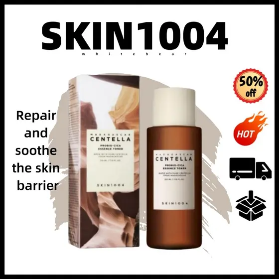 5.5skin1004madagascar Watercress Probiótico Essência Toner 210ml | Para Pele Sensível , Reparação De Barreiras , Calmant