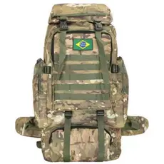 Aventura sem Limites: Mochila Cargueira 80L Impermeável para Trilha e Camping/8535