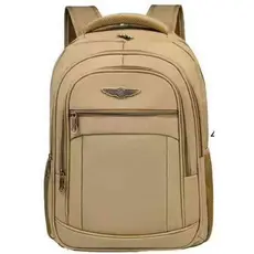 Mochila De Lona Alta Qualidade C/Repartição De Notebook Resistente Grande Capacidade Luxor De Viagem