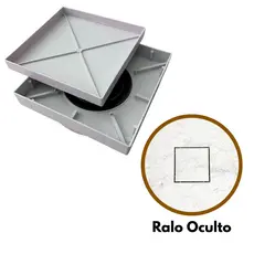 Ralo Oculto Invisivel 10x10 15x15 Anti Odor Dupla Proteção Contra Inseto