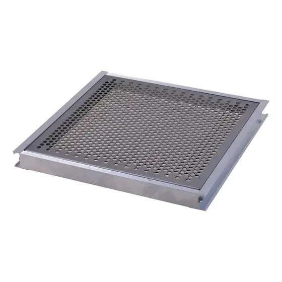 Grelha Ralo Inox 30x30cm Perfurada Anti Inseto Alta Vazão Água Pluvial Jjm Grelhas