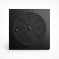 Ralo Quadrado Abre e Fecha Preto Fosco Premium Anti Odor Para Banheiro Black Inox