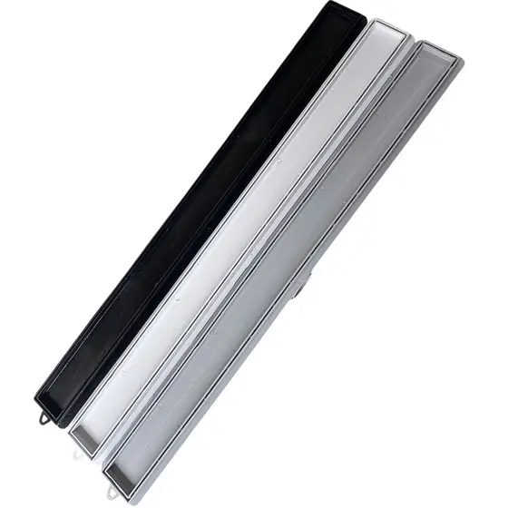 Ralo Linear Joelisa 50cm Oculto Invisível Para Banheiro Box Área Externa Drenagem Permite Piso