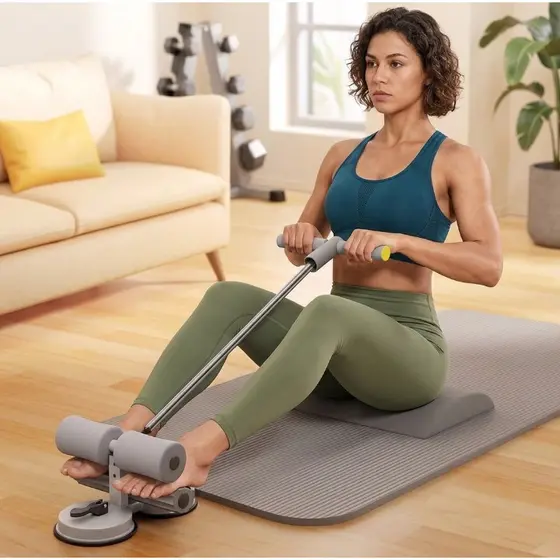 Sistema de Apoio para Sit Up e Abdominal com Fixação Segura Voltmax
