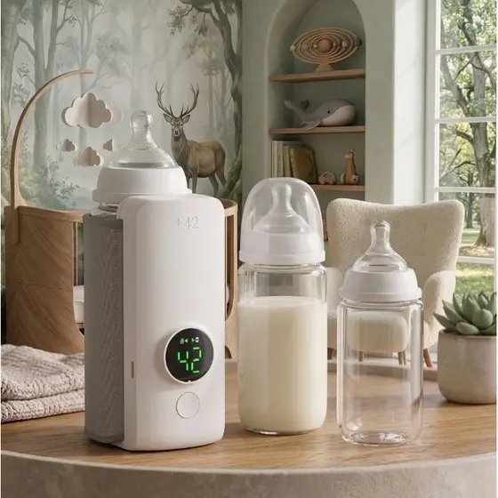 Aquecedor de Mamadeiras Portátil para Pais em Movimento Voltmax